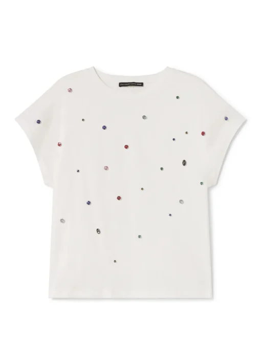 Camiseta detalle joyas