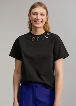 Camiseta detalle pedrería