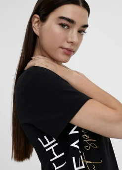 Camiseta posicionado letras