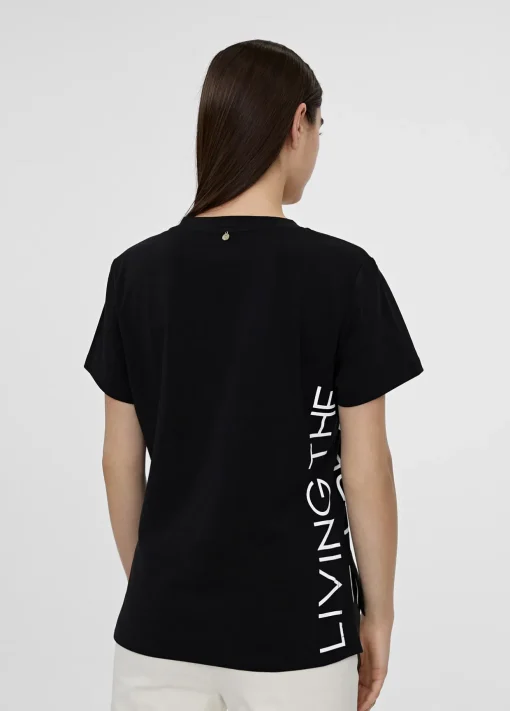 Camiseta posicionado letras