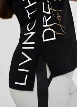 Camiseta posicionado letras