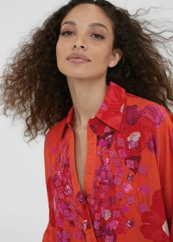 Camisola estampado floral