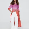 Camisola larga tie dye