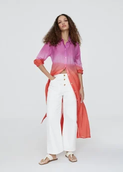 Camisola larga tie dye