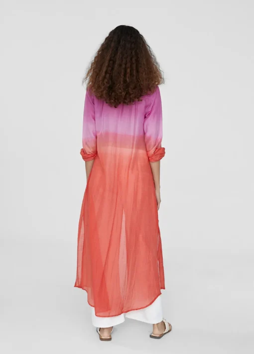 Camisola larga tie dye