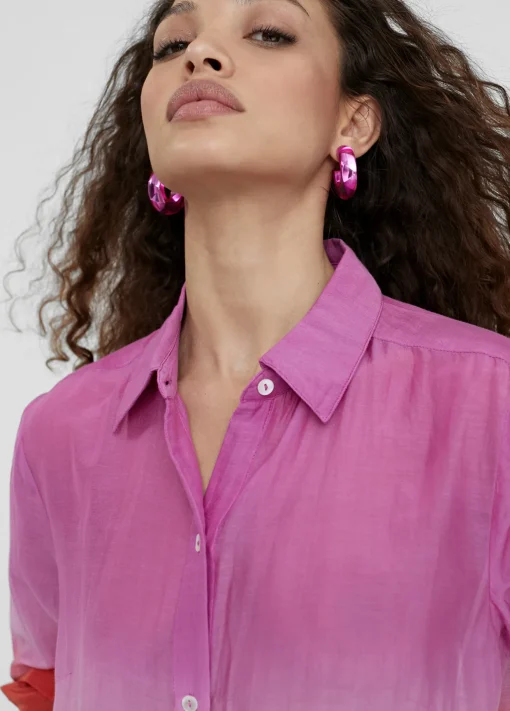 Camisola larga tie dye