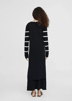 Cardigan punto de rayas