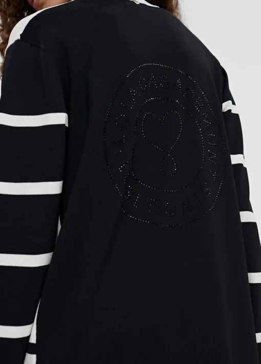 Cardigan punto de rayas