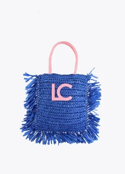Cesto con logo a contraste