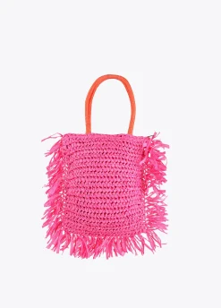 Cesto con logo a contraste