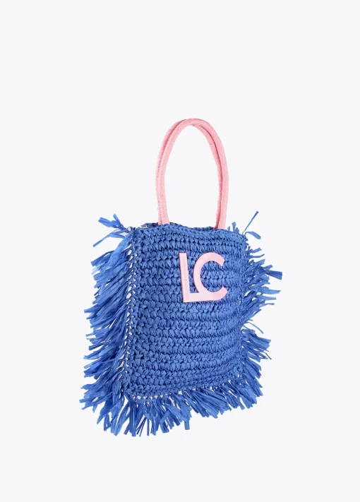 Cesto con logo a contraste