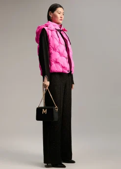 Chaleco acolchado animal print