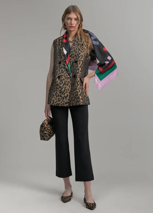 Chaleco animal print
