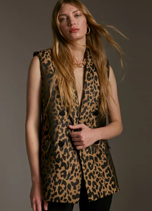 Chaleco animal print