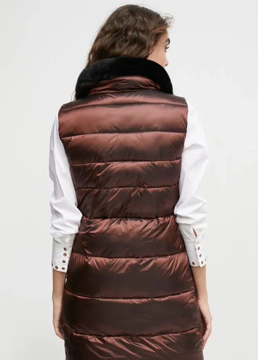 Chaleco cuello pelo