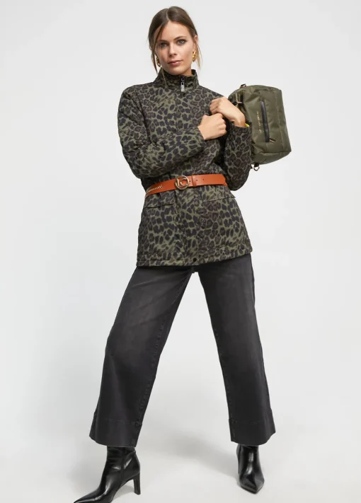 Chaqueta animal print