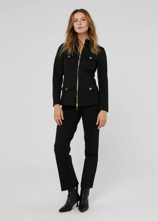 Chaqueta con cremallera