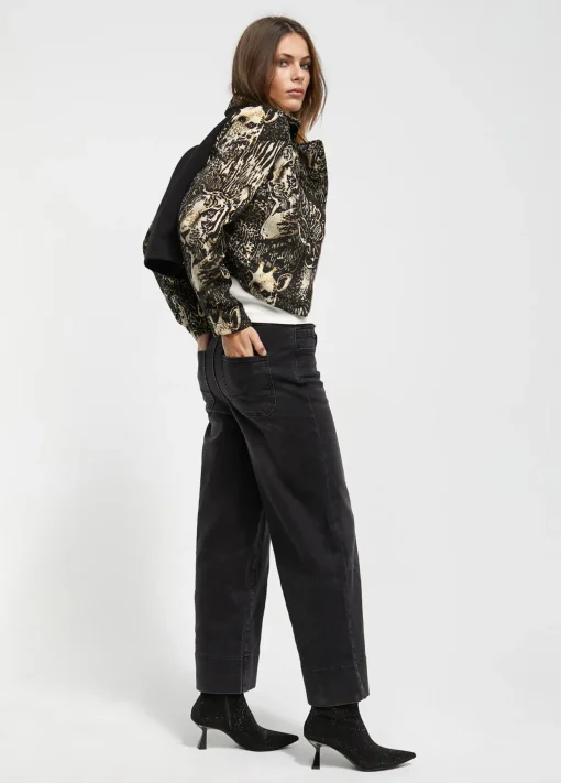 Chaqueta Jacquard animal