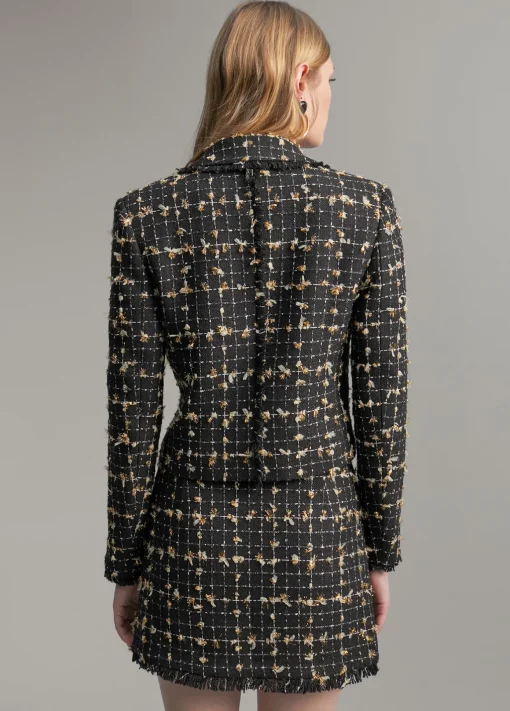 Chaqueta perfecto cuadros