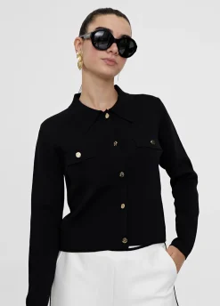 Chaqueta punto con botones