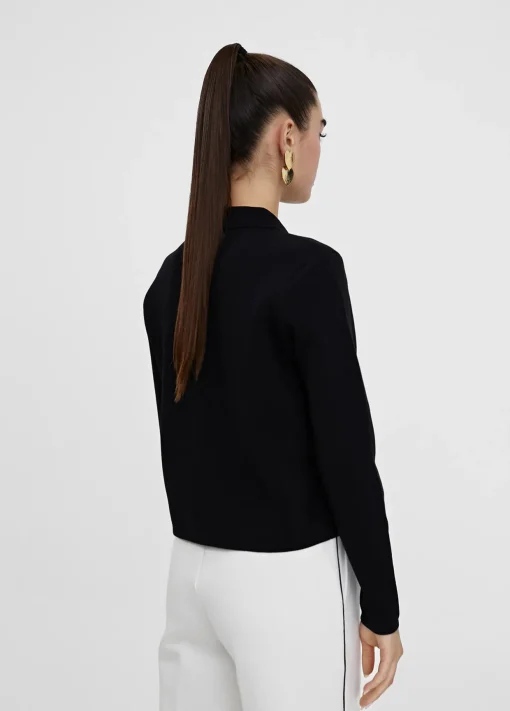 Chaqueta punto con botones
