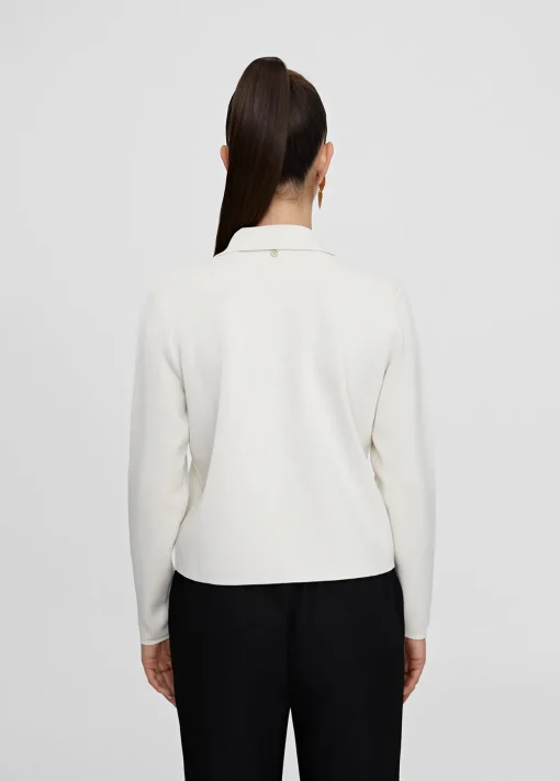 Chaqueta punto con botones