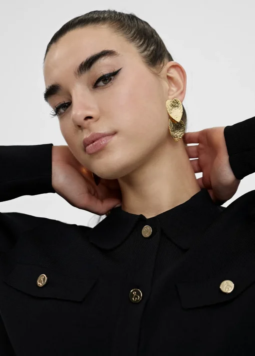 Chaqueta punto con botones
