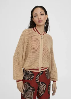 Chaqueta punto oversize