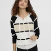 Chaqueta rayas con capucha