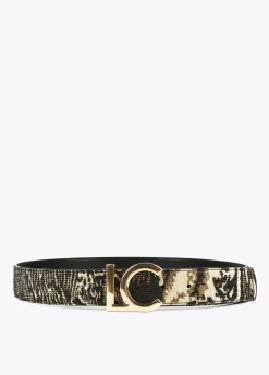 Cinturón jacquard