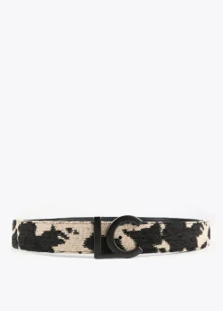 Cinturón reversible animal