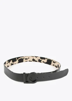 Cinturón reversible animal