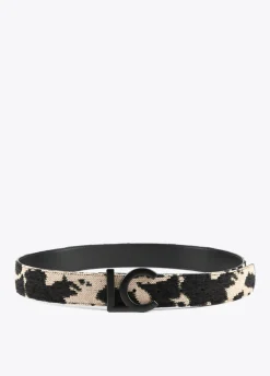 Cinturón reversible animal