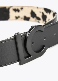 Cinturón reversible animal