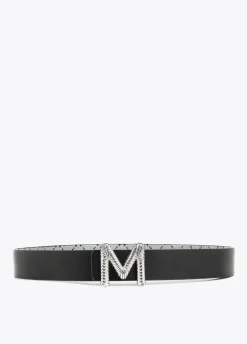 Cinturón reversible gris y negro