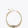 Collar cabeza leopardo