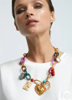 Collar colores y charms