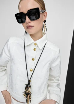 Collar con colgante multi abalorios