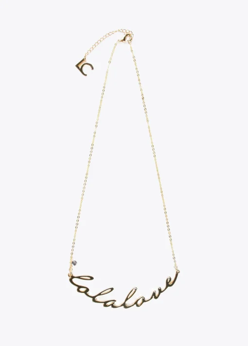 Collar dorado Lola love