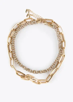 Collar gargantilla doble