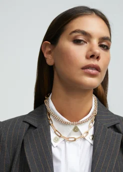 Collar gargantilla doble