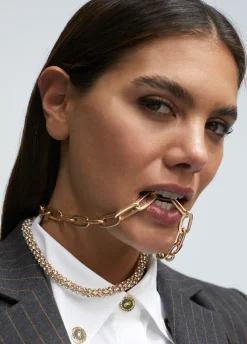 Collar gargantilla doble