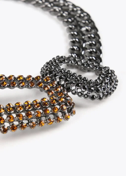 Collar gargantilla doble pieza