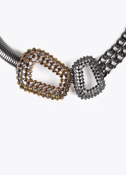 Collar gargantilla doble pieza