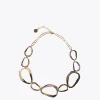 Collar gargantilla dorada