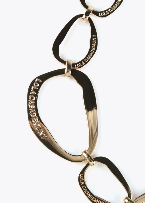 Collar gargantilla dorada