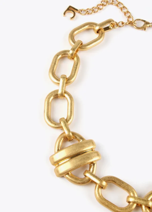 Collar gargantilla dorado