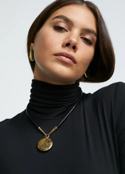 Collar gargantilla medalla