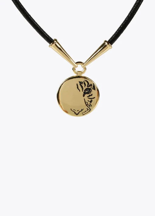 Collar gargantilla medalla