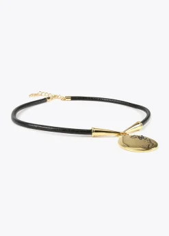 Collar gargantilla medalla